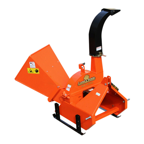 Land Pride WC1504 Operator's manual