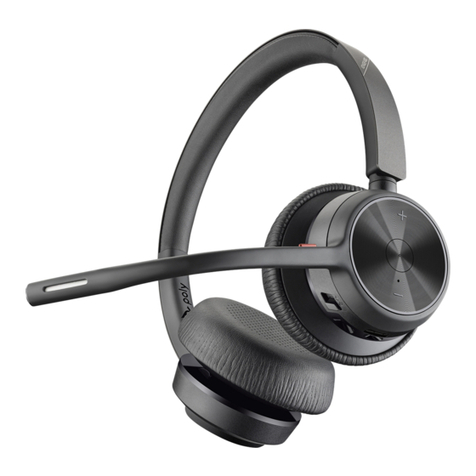 Plantronics Poly Voyager 4300 UC Series User manual