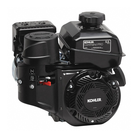 Kohler Command Pro CH255 User manual