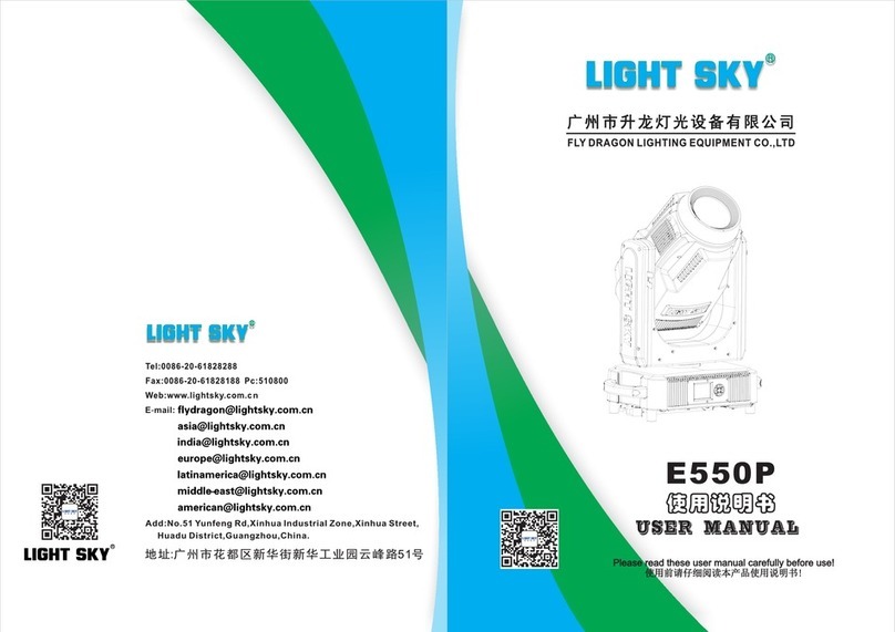 Light Sky E550P user manual