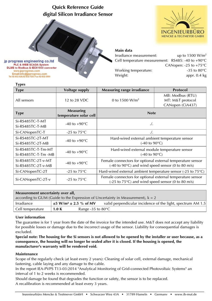 Ingenieurbüro Mencke & Tegtmeyer Si-RS485TC-T-MT Quick reference guide