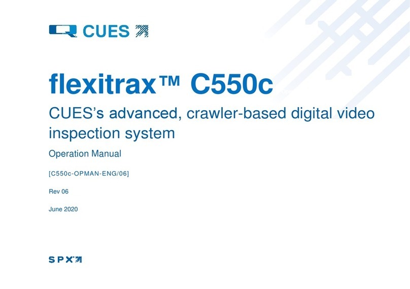 CUES flexitrax C550c User manual