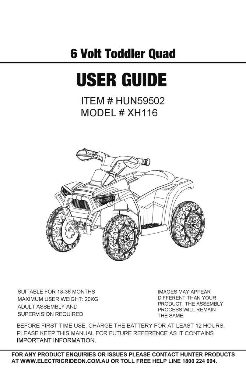 Hunter Products XH116 user guide Hunter Products XH116 user guide