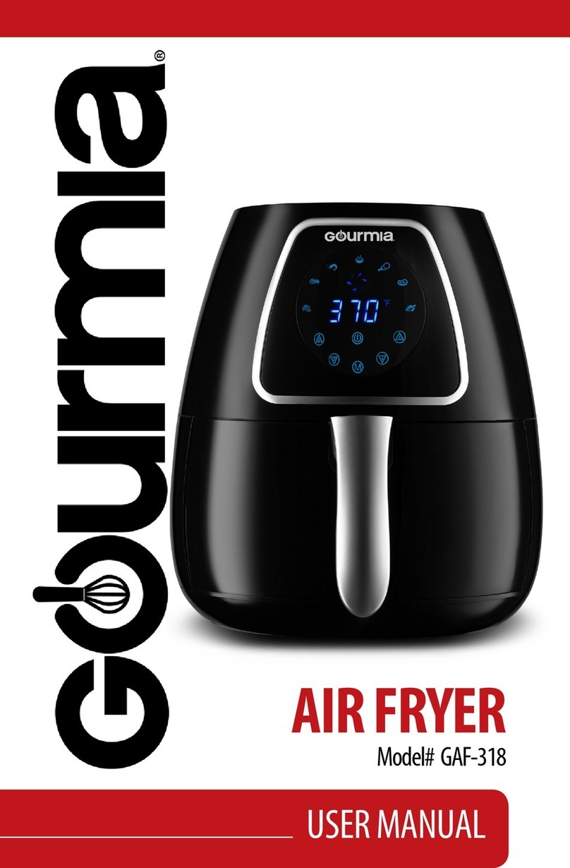 Gourmia GAF-318 user manual