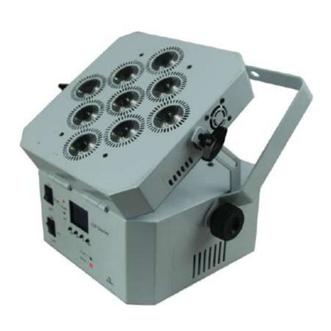 MJ LED LIGHTNING MJ-3915 user manual