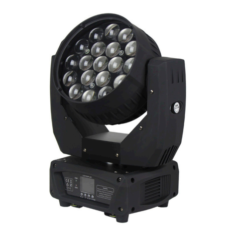 MJ LED LIGHTNING MJ-1029A user manual