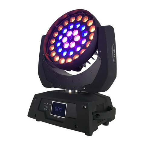 MJ LED LIGHTNING MJ-1006B3 User manual