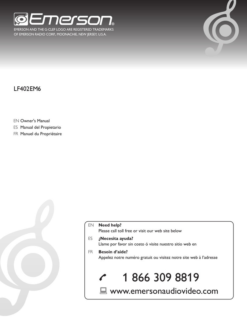 Emerson LF402EM6 User manual