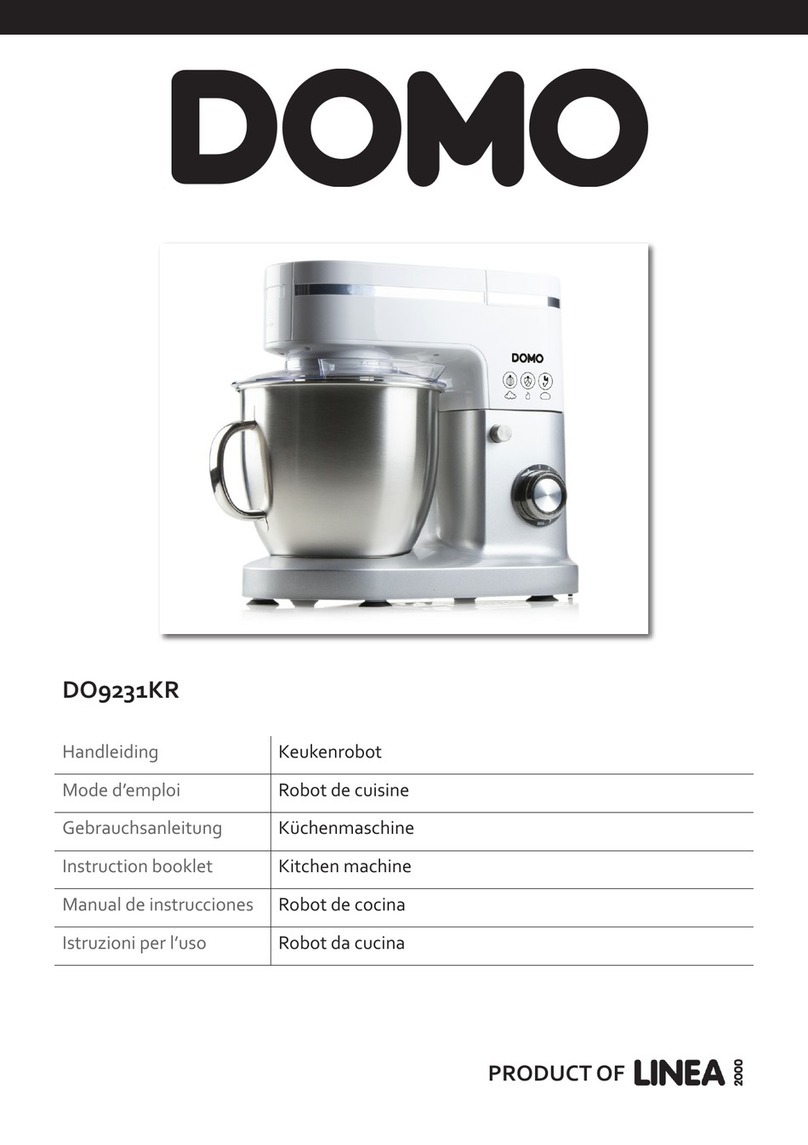 Linea 2000 DOMO DO9231KR Instruction booklet