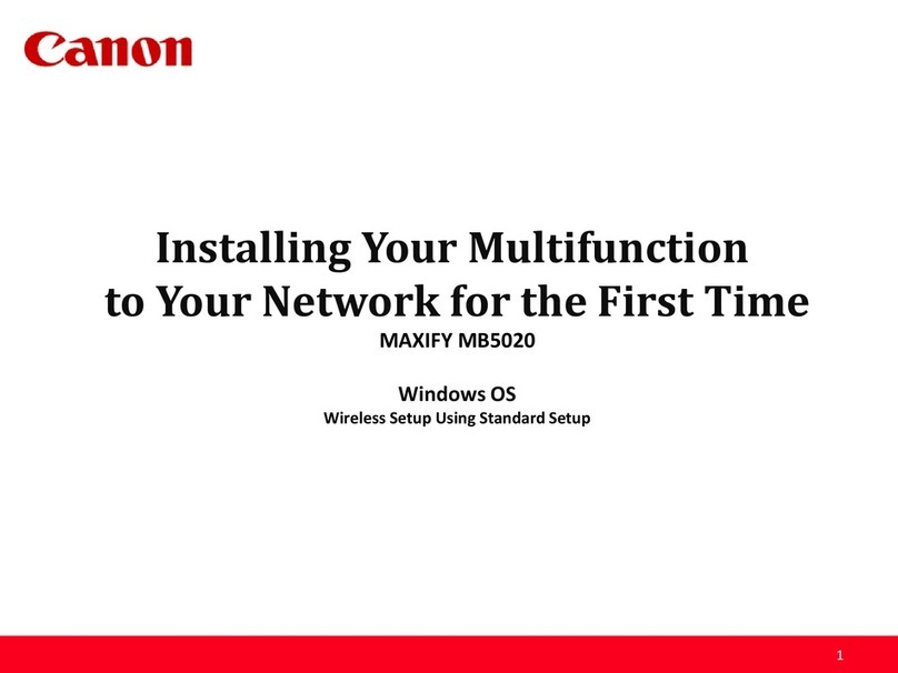Canon MAXIFY MB5020 Instruction Manual