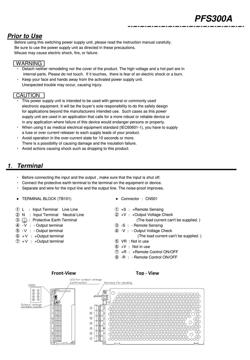 Daitron PFS300A quick start guide