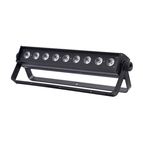 MJ LED LIGHTNING MATRIX BAR 910 User manual