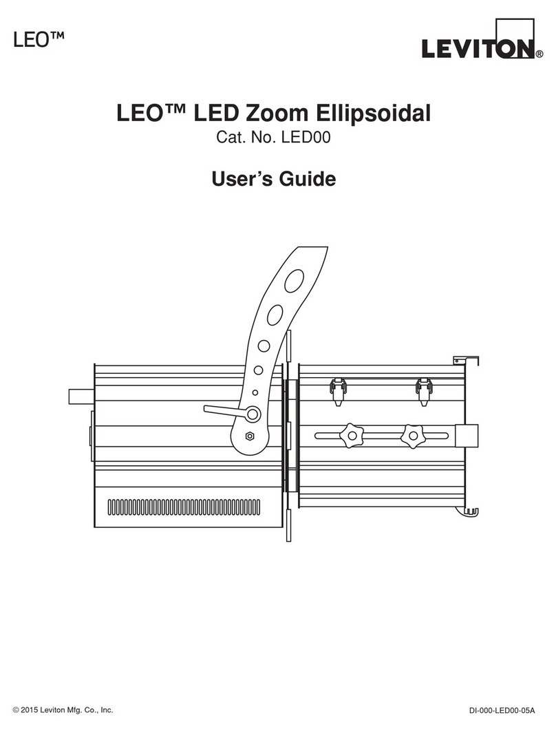 Leviton LEO LED00 User manual