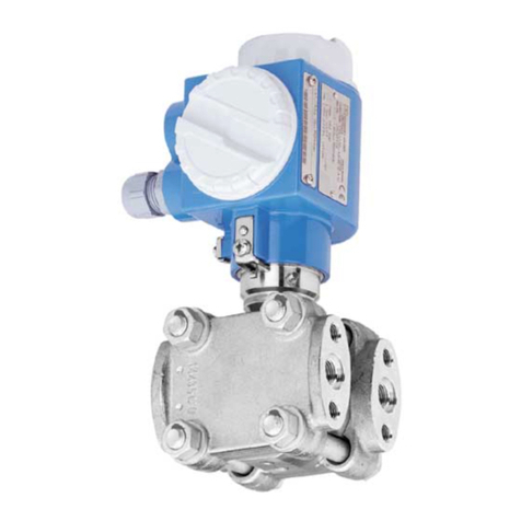 Endress+Hauser deltabar S PMD 25 K operating instructions