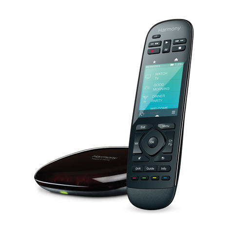 Logitech Harmony Home Control Instruction sheet