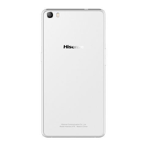Hisense L676 User manual
