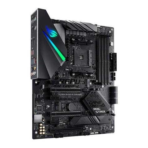 Asus ROG STRIX B450-E Gaming User manual