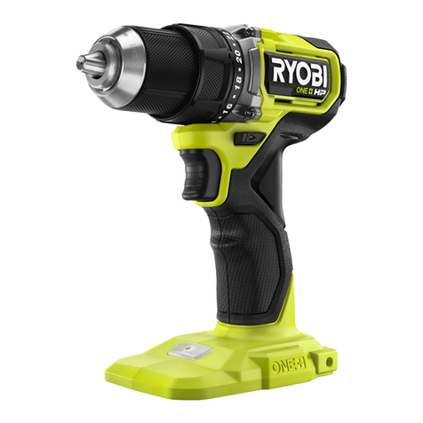 Ryobi RDD18C User manual