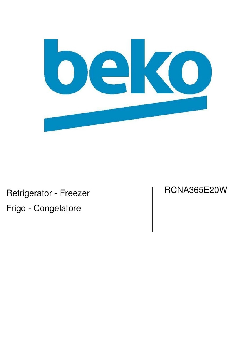 Beko RCNA365E20W User manual Beko RCNA365E20W User manual