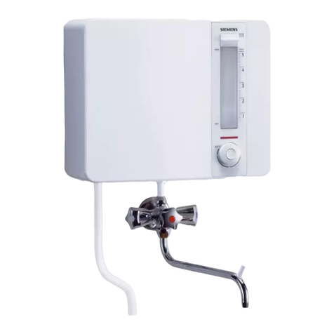 Siemens BK 52100 Operating and installation instructions