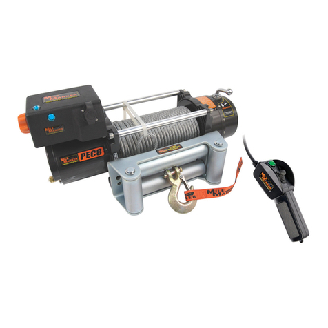Mile Marker PEC8 Installation and operator's manual
