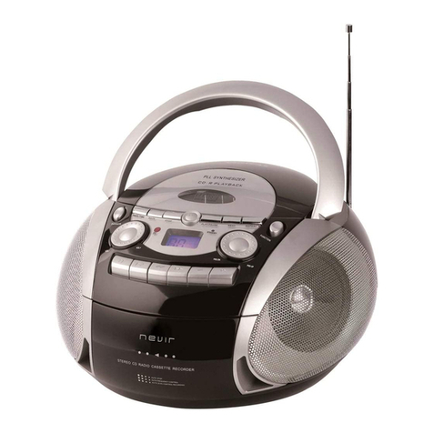 Nevir NVR-482UCM instruction manual