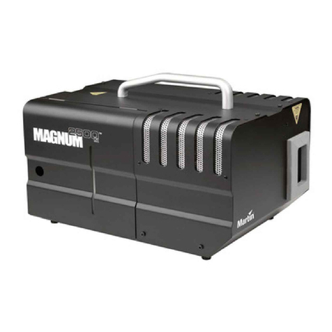 Martin Magnum 2500Hz user manual
