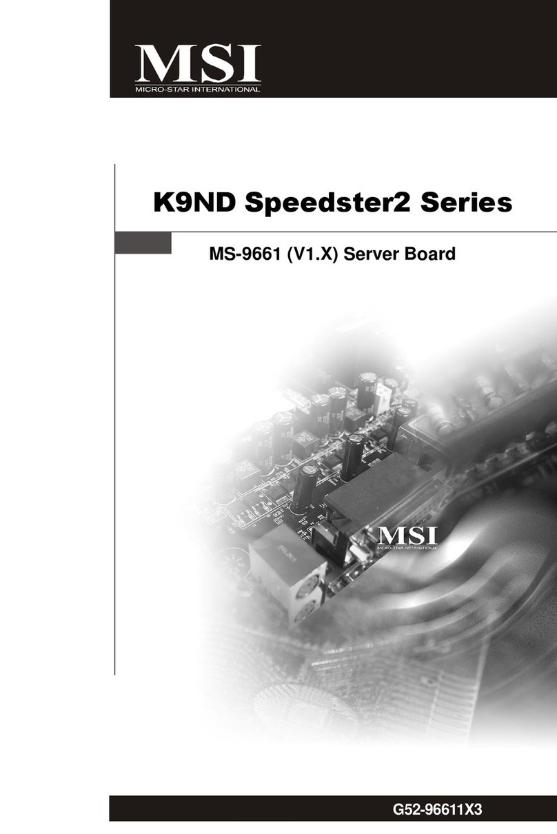 MSI K9ND Speedster2 Series manual