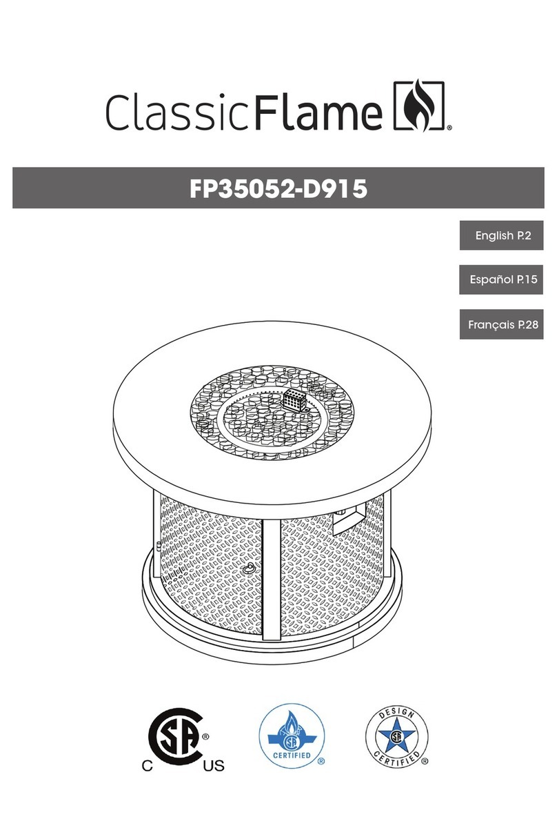 Classic Flame FP35052-D915 manual