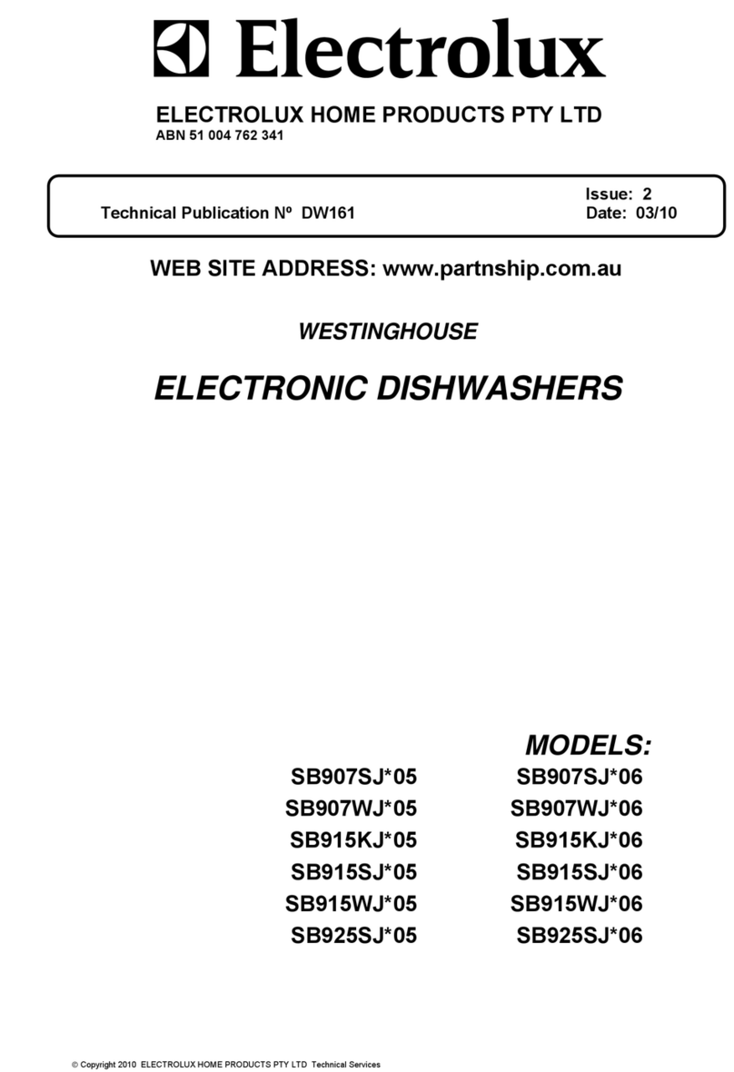Electrolux SB907SJ05 User manual