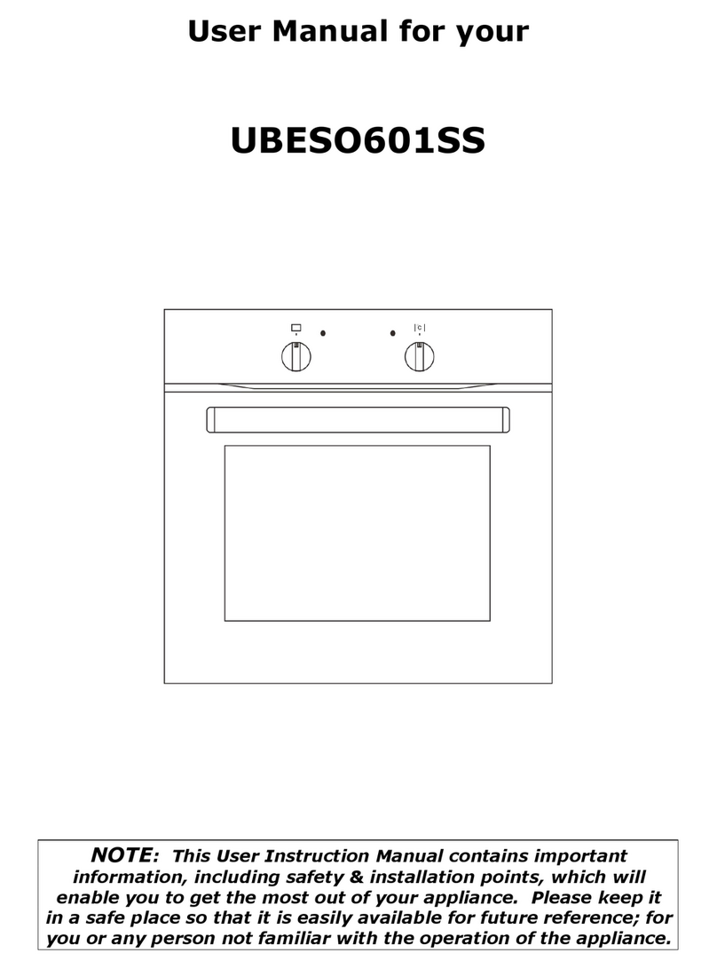 Reeva UBESO601SS user manual