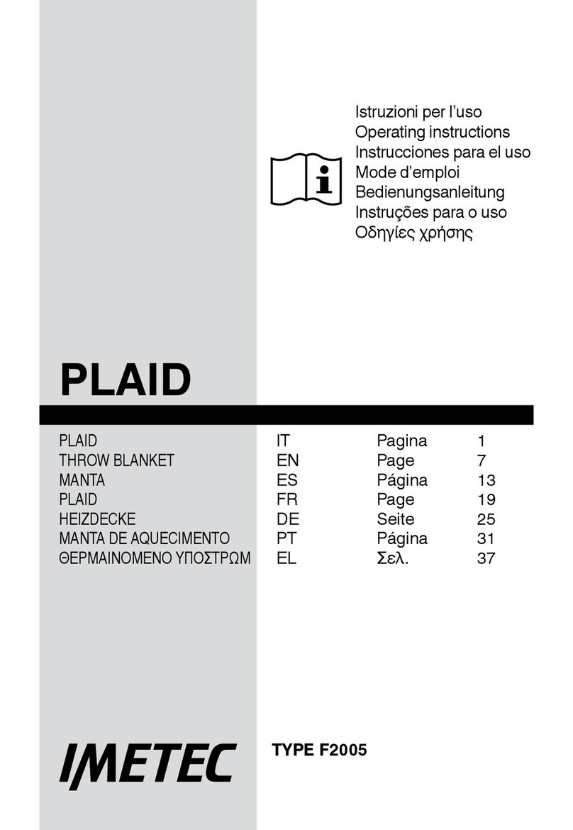 Imetec F2005 operating instructions