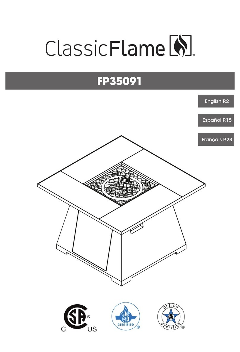 Classic Flame FP35091 User manual
