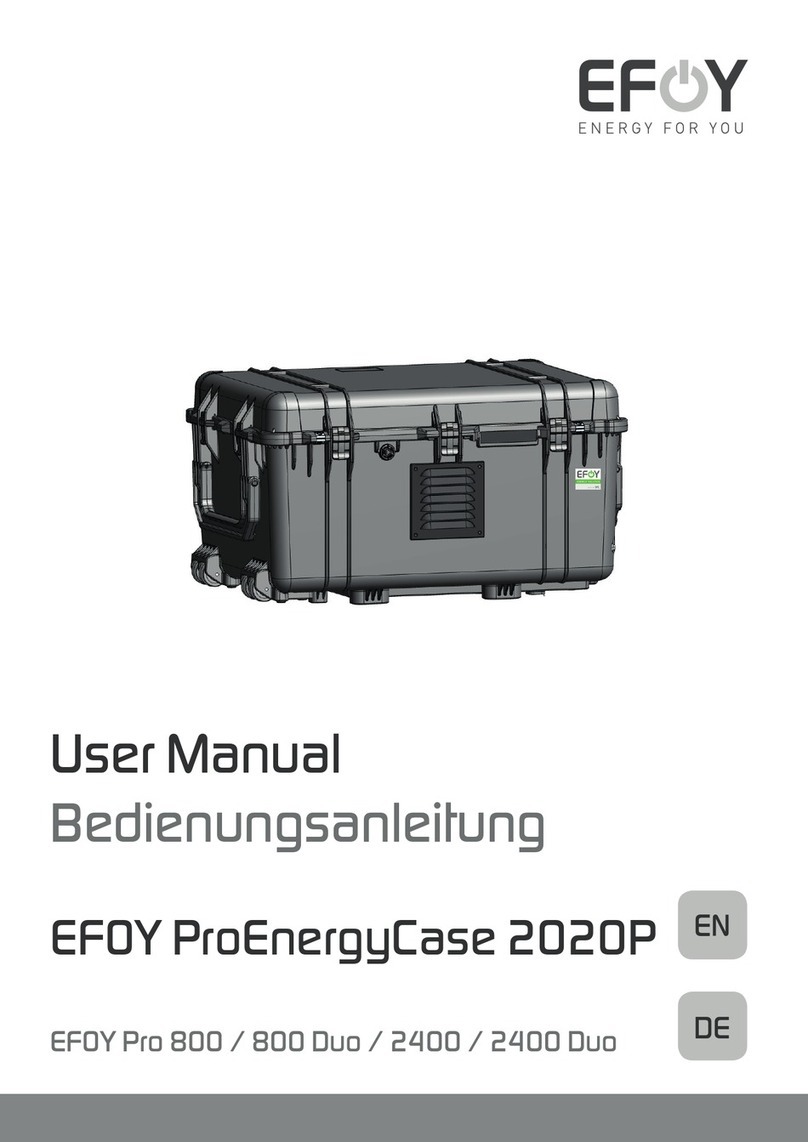 EFOY ProEnergyCase 2020P User manual