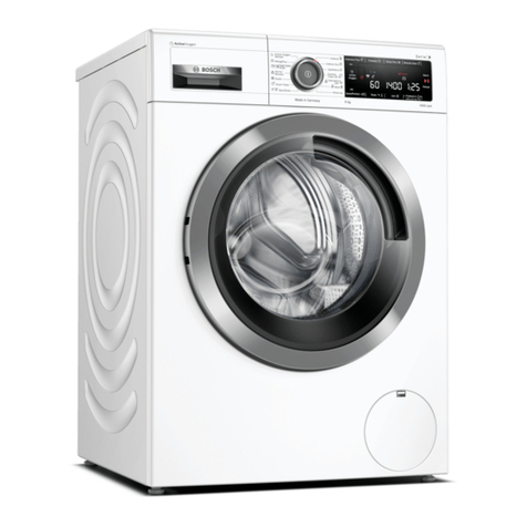 Bosch WAV28L40SG User manual and installation instructions