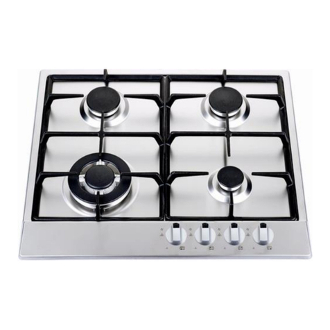 Bellini BGT64XP-W Installation instructions