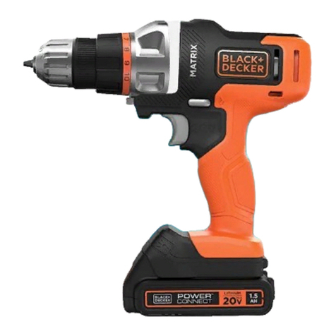 Black & Decker MATRIX BDCDMT120C User manual