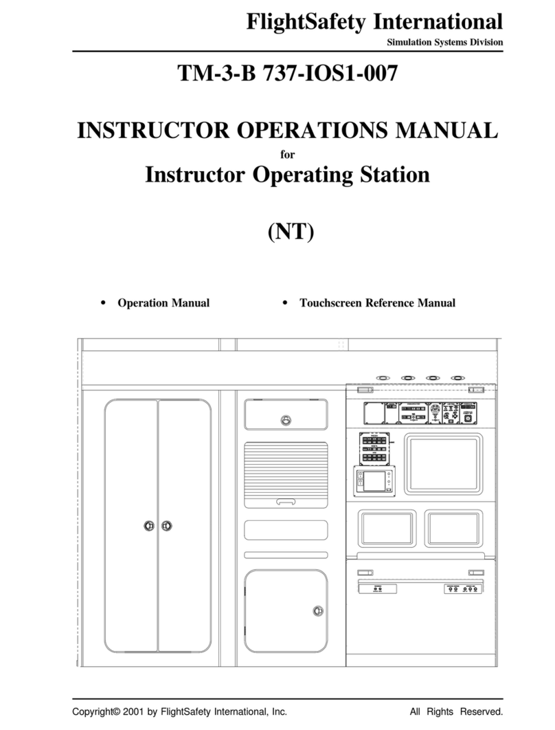 FlightSafety TM-3-B instructor operations manual