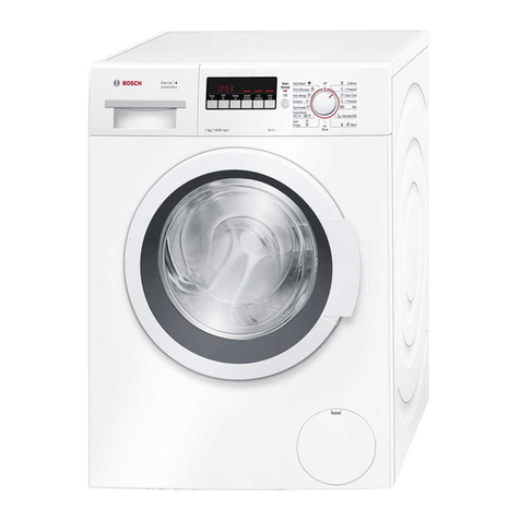 Bosch WAK20200GC Instruction manual and installation instructions