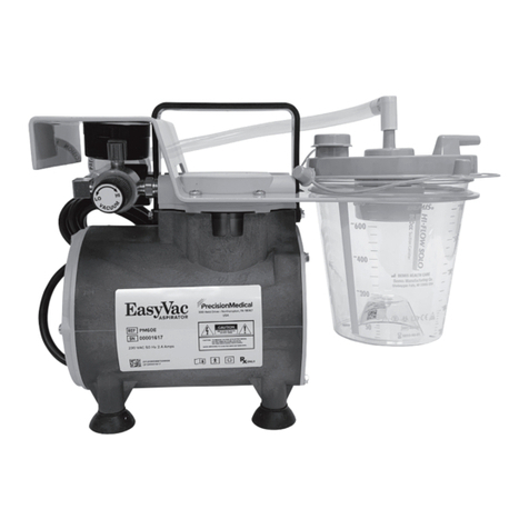 Precision Medical Easy Vac PM60E User manual