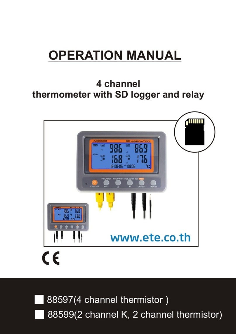 ete 88597 Operation manual