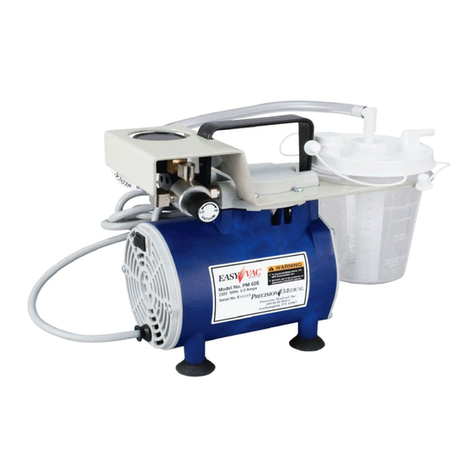 Precision Medical Easy Vac PM60-3HG User manual