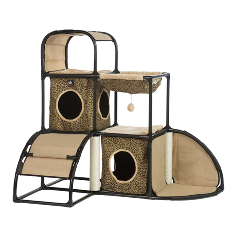 Prevue Pet Products Catville TOWNHOME Leopard manual