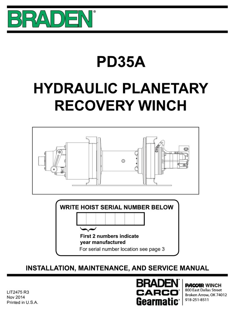 Paccar Winch Braden PD35A Manual Paccar Winch Braden PD35A Manual
