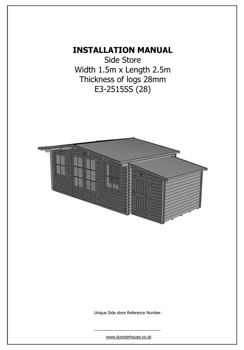 Dunster House E3-2515SS installation manual