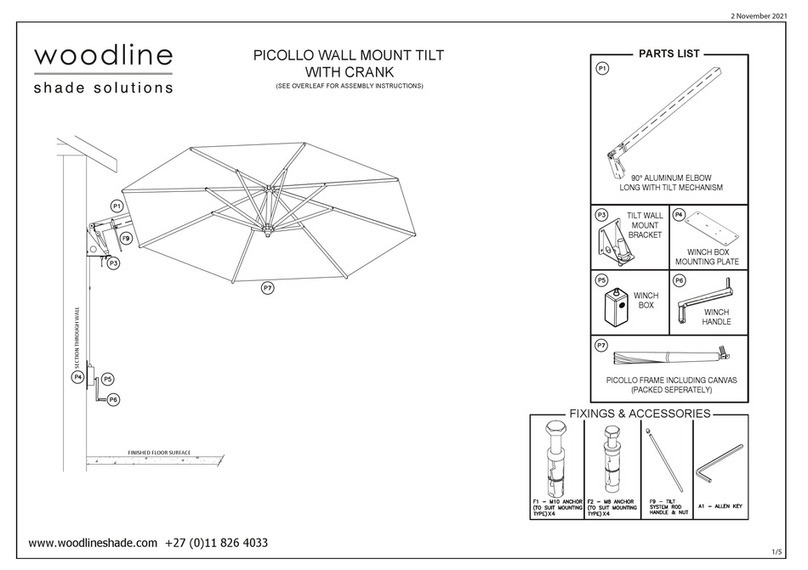 Woodline PICOLLO User manual