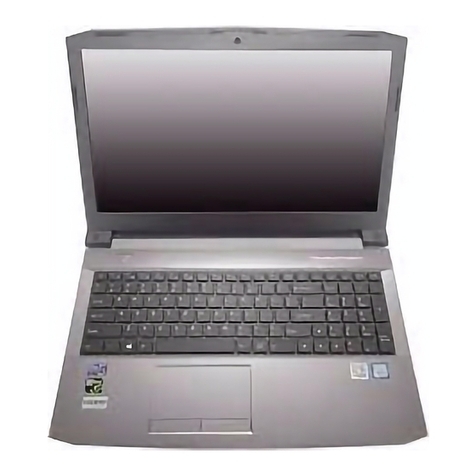 Clevo N850EK1 User manual Clevo N850EK1 User manual