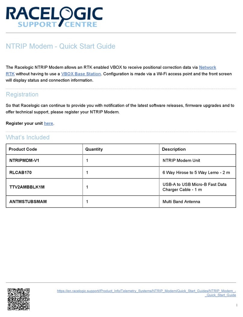 Racelogic NTRIPMDM-V1 quick start guide