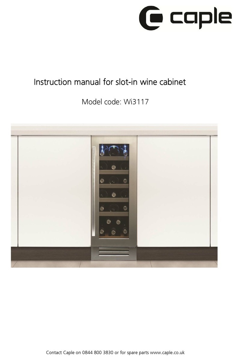 Caple WI3117 instruction manual