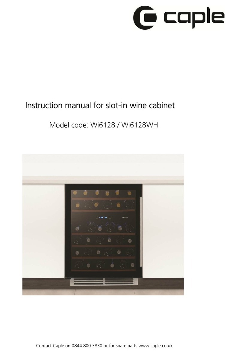 Caple Wi6128 User manual